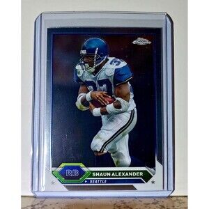 Shaun Alexander 2023 Topps Chrome NFL #48 Football Card Seattle Seahawks